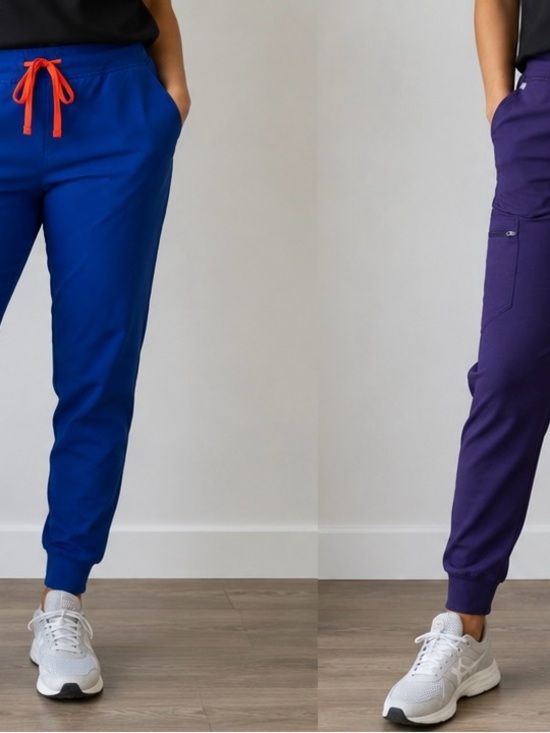 Figs Pants - FIGS Technical Collection Jogger Scrub Pants Bundle XXL Royal Blue&Purple 2Pair